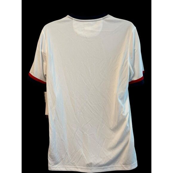 Fila Mens Medium White Short Sleeve Crew Neck T Shirt UPF 50+ NWT Tennis - Picture 2 of 6